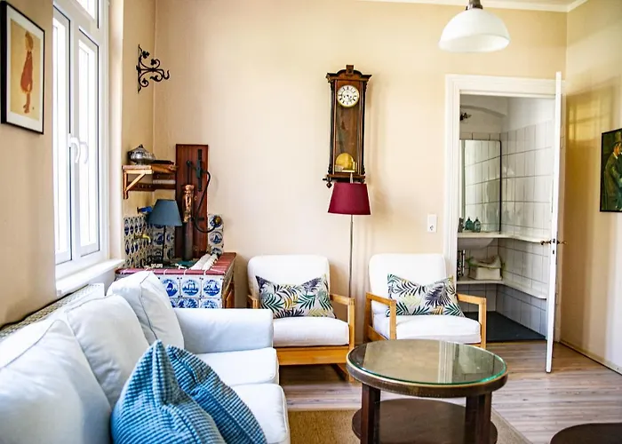 Appartement Haus Am Park 1 Teestuuv *